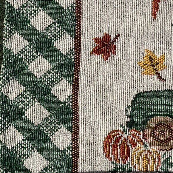 Set of 6 Autumn  Fall Kitchen Towels & Placemats - Picture 2 of 8